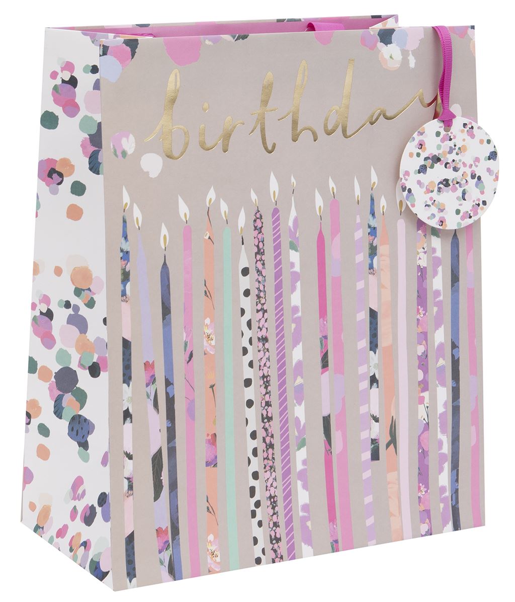 BAG LARGE SD BIRTHDAY CANDLES