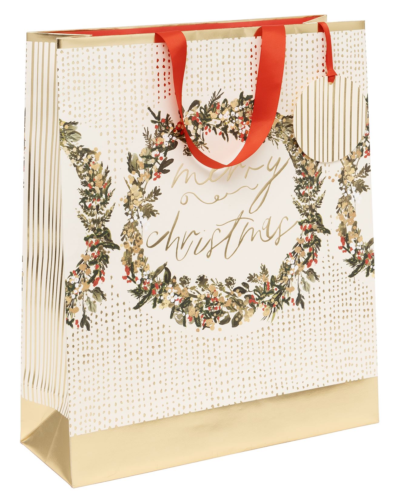 BAG SHOPPER GOLDEN GARLAND