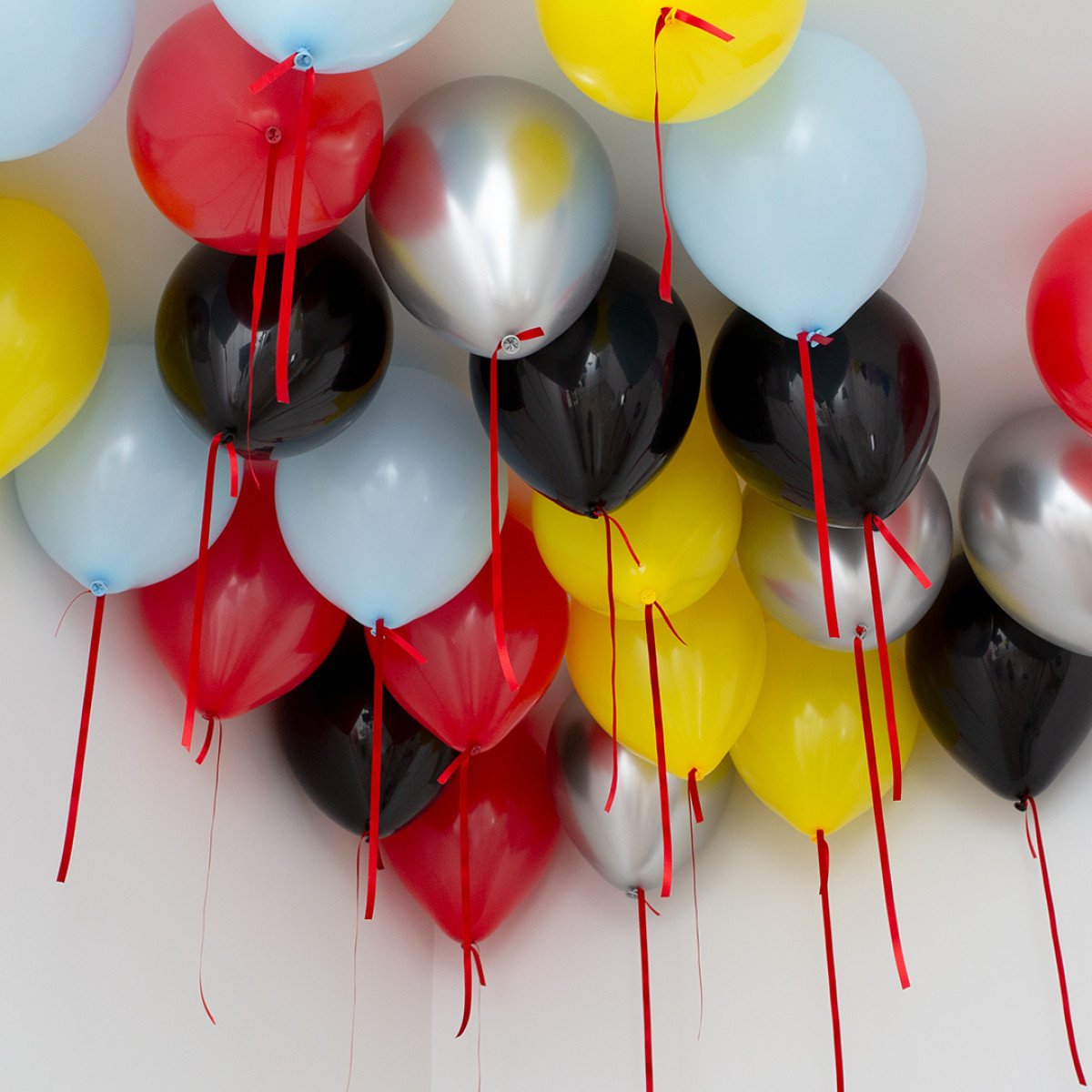 Superhero Latex Ceiling Balloons (Helium Filled)