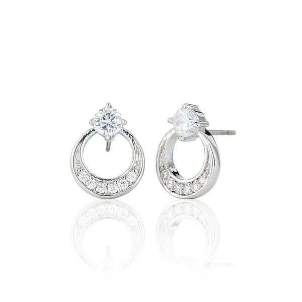Ring Stud Earrings