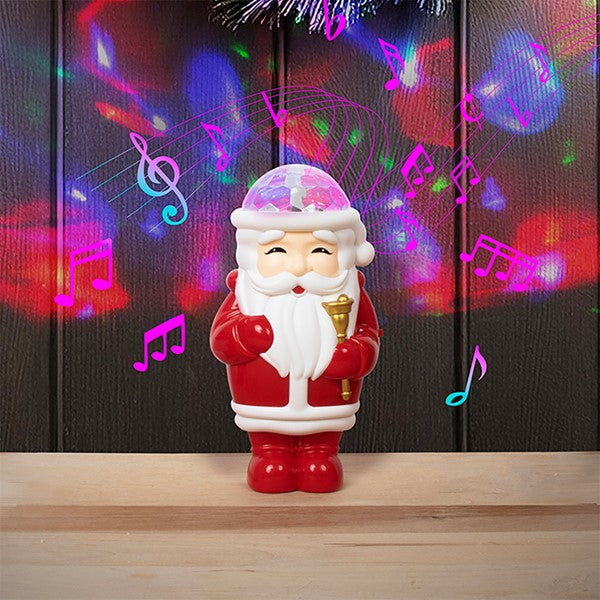 Dazzling Music Light Santa