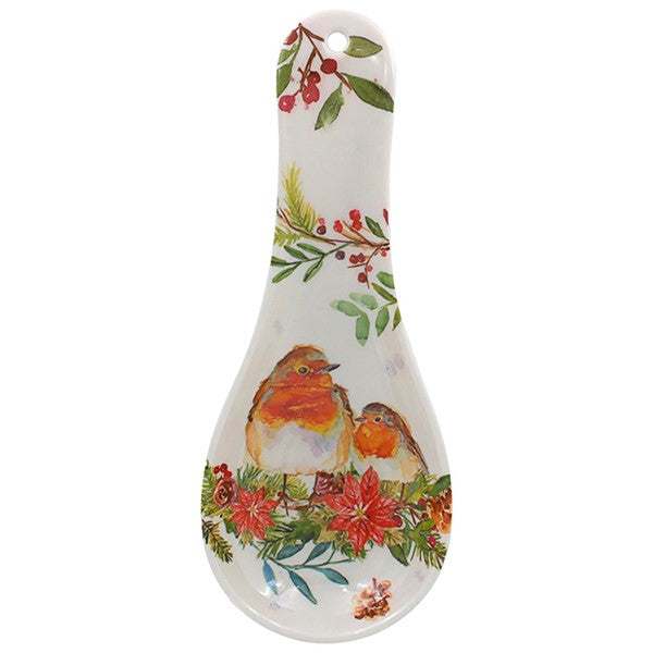 Jennifer Rose Winter Robin Spoon Rest