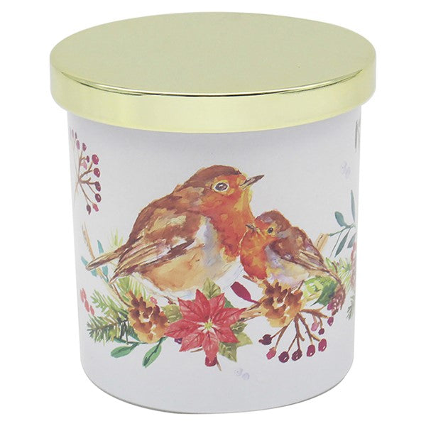 Jennifer Rose Winter Robin Candle