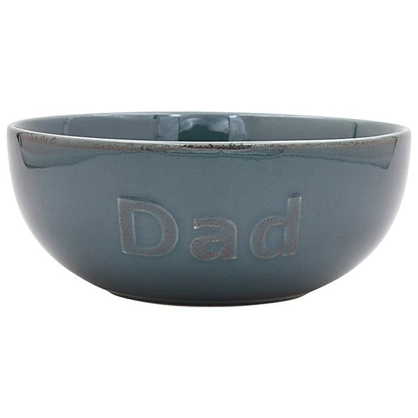 .Reactive Glaze Bowl Dad Green