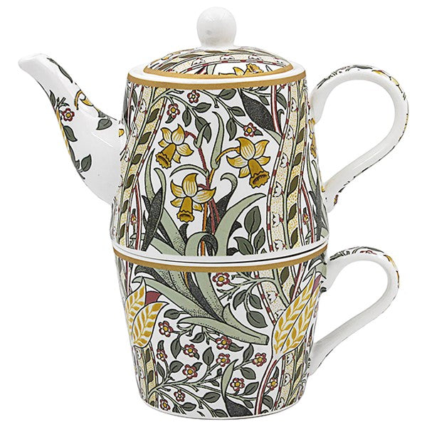 William Morris Daffodil Tea for One