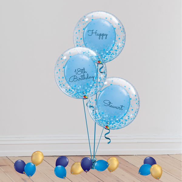 Trio Deco Bubble Bouquet