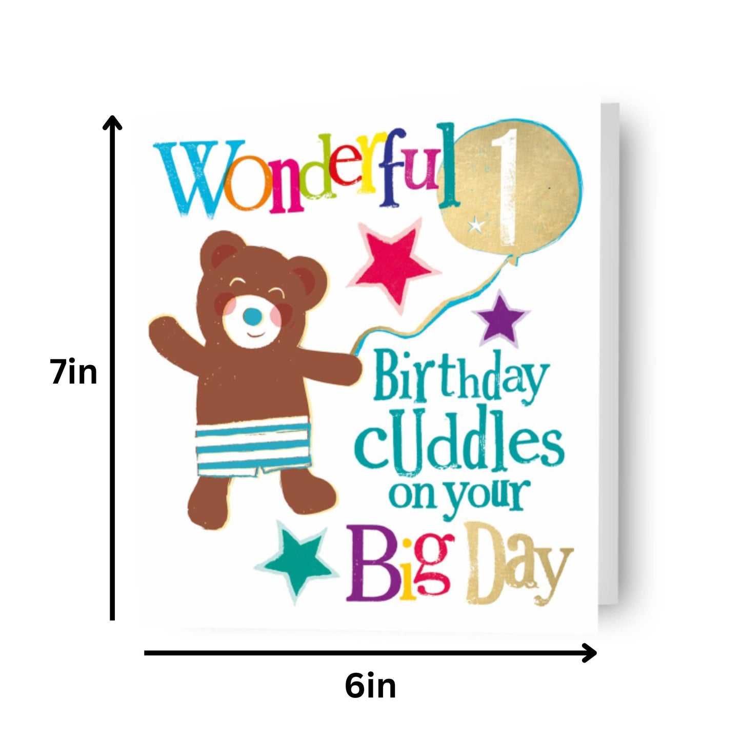 Brightside Age 1 Birthday Card