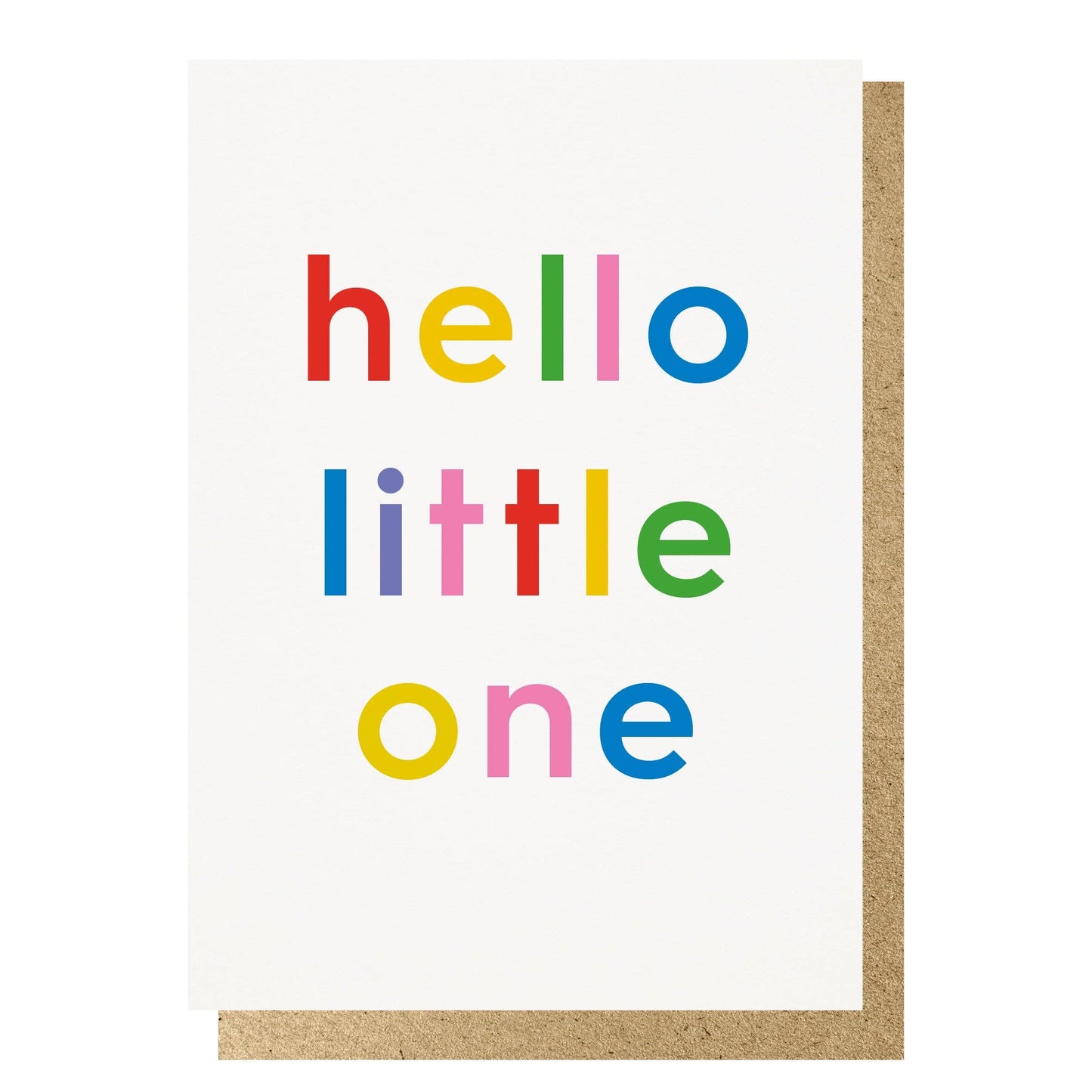 Hello little one card