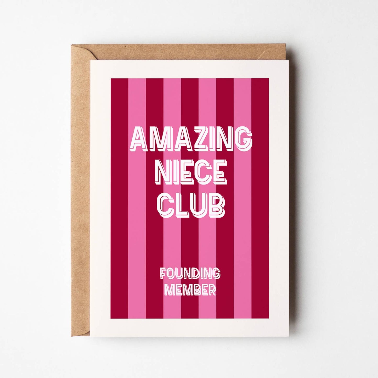 Amazing Niece Club - Family Card