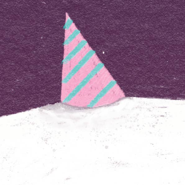 Dead old - funny Skeleton birthday card - spooky Halloween