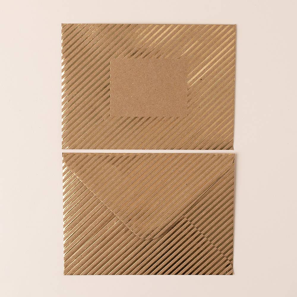 Thank You Teacher Owl Gold Foiled Card