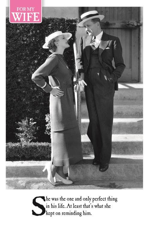 On the Ceiling Wife Man and Woman Looking at Eachother