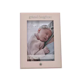 Bambino Granddaughter Resin Photo Frame Pink 4" x 6"