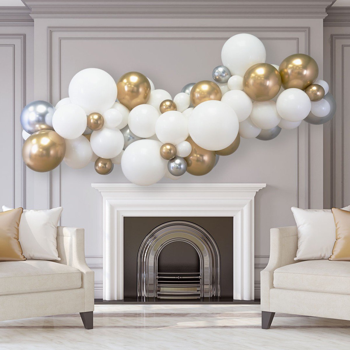 Hollywood 2m Latex Balloon Garland