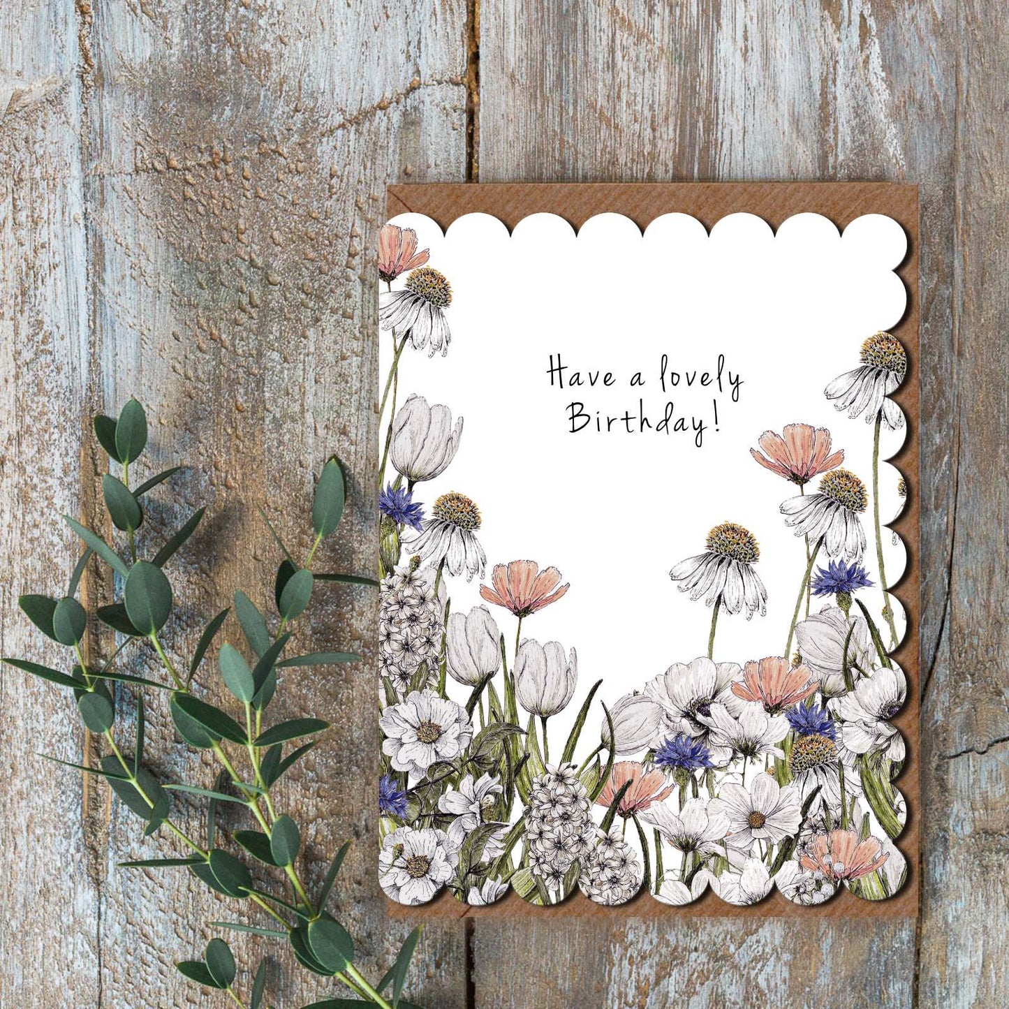 Have a Lovely Birthday Card (Cello-Free)