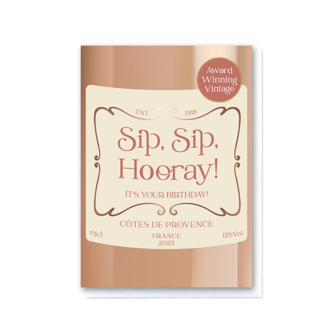 Tasting Notes - Sip, Sip, Hooray! Rose