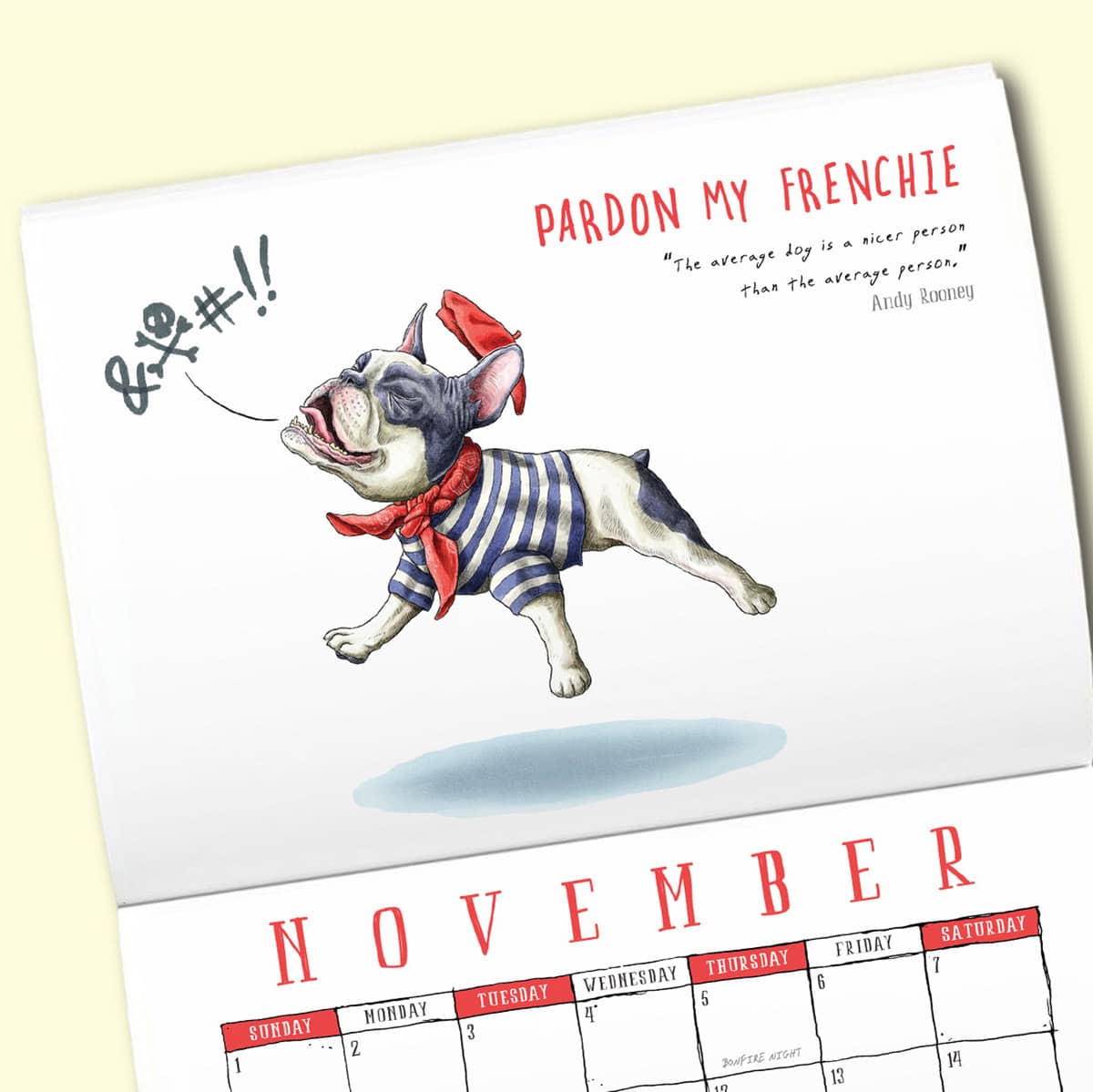Mutts Nuts Calendar 2026 - Dogs Calendar