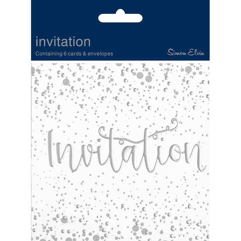 (6) OPEN INVITATION CARDS 6S