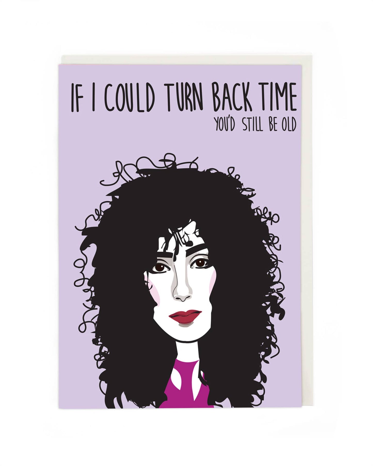 Turn Back Time Greeting Card