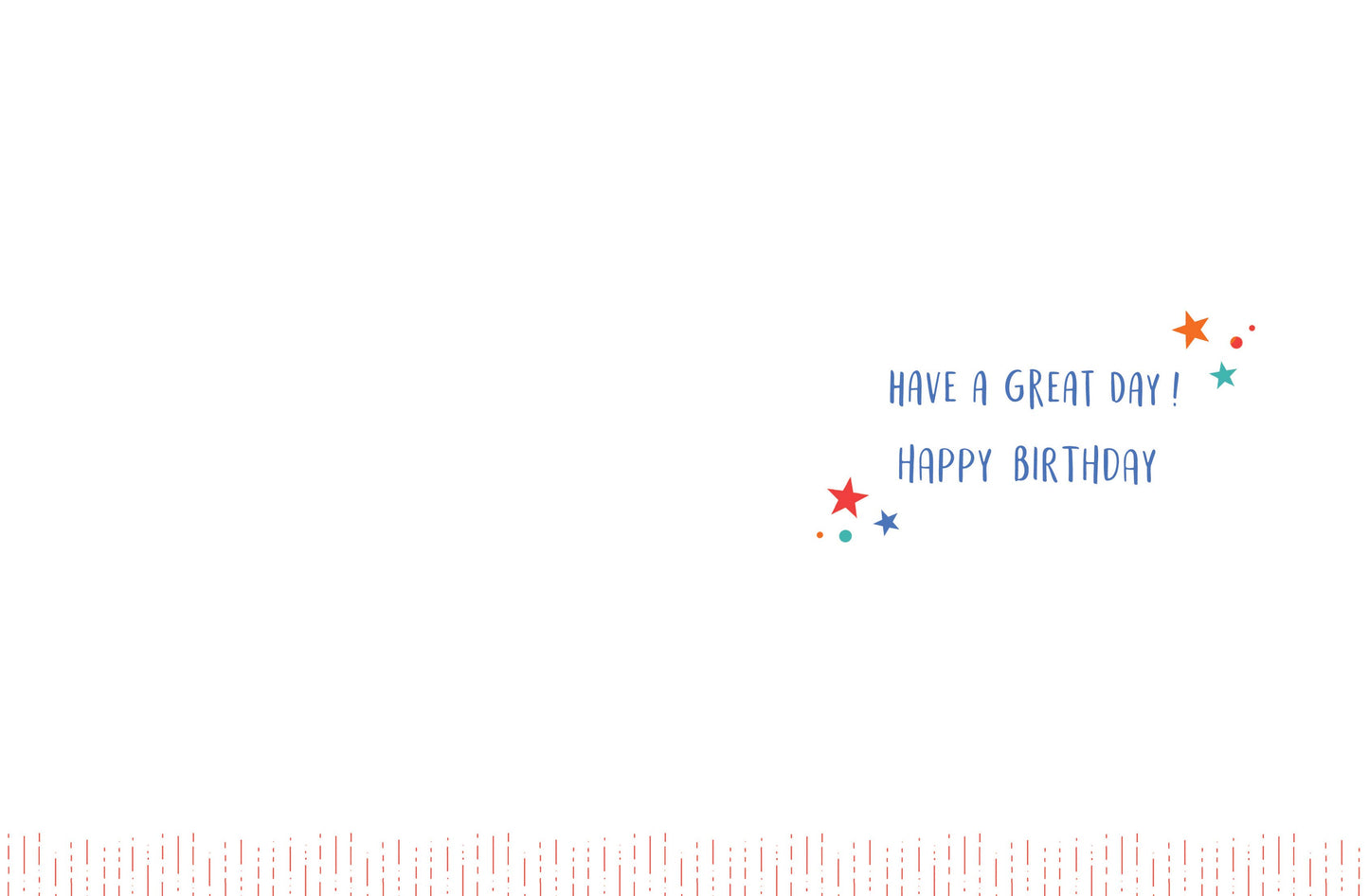 Birthday Card, Dad, Cakes On Navy