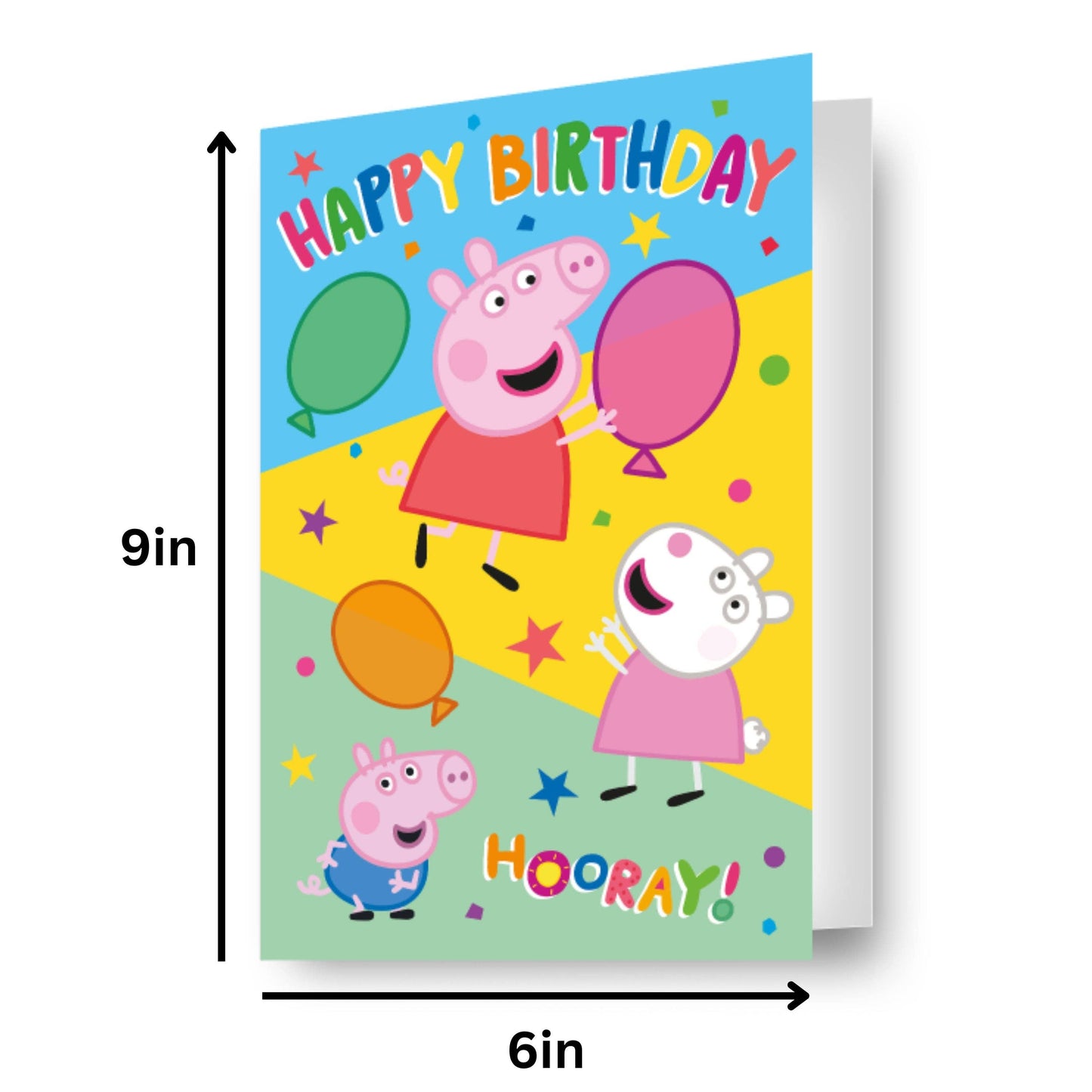 Peppa Pig Jigsaw Puzzle Birthday Card