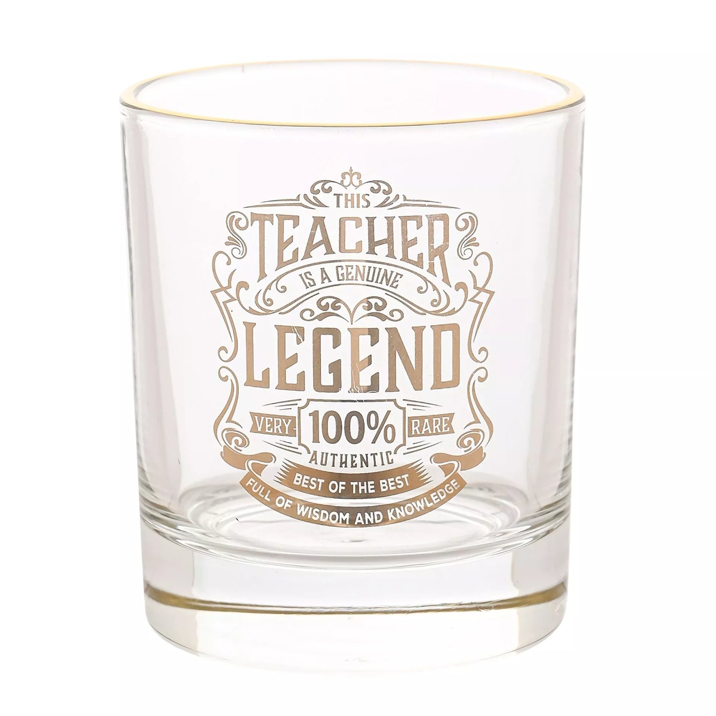 Harvey Makin Legend Tumbler Glass - Teacher