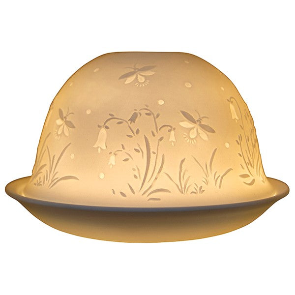 Nordic Lights Candle Shade Stencil Flower