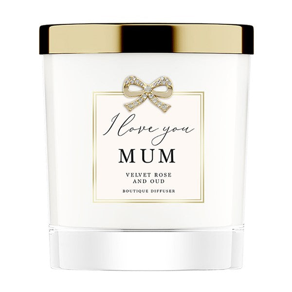 Madelaine Hearts Design I love You Mum Candle