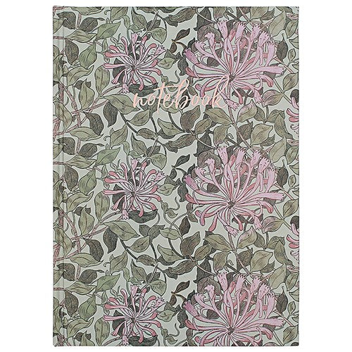 William Morris Honeysuckle A5 Notebook
