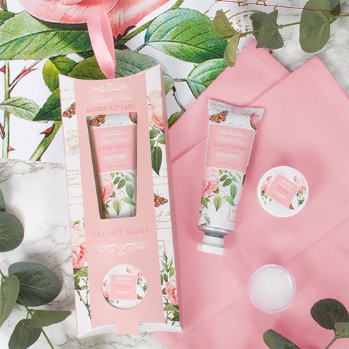 Redoute Rose Hand & Lip Care Set