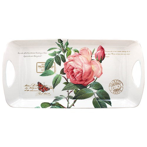 Redoute Rose Tray Medium