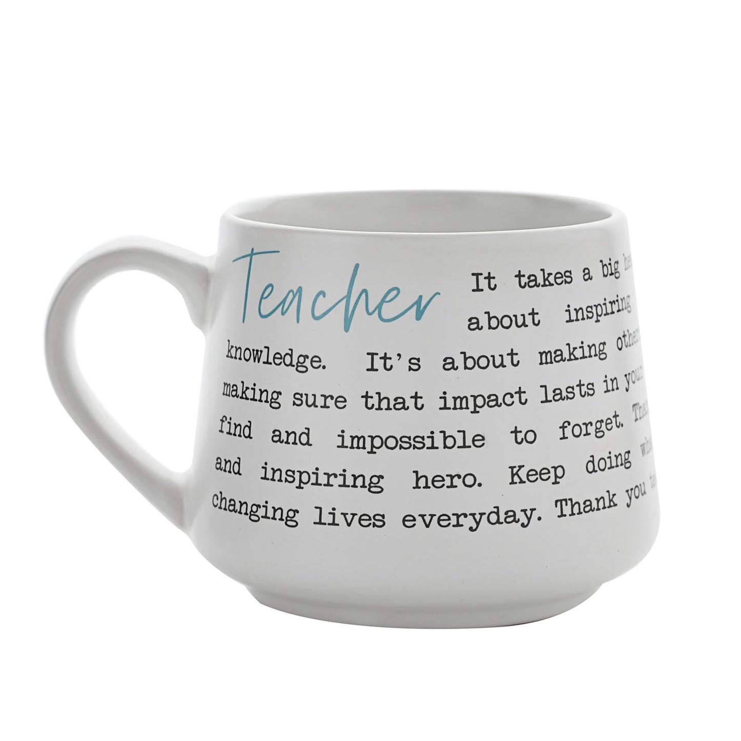 **Multi 3** Moments Stoneware Mug - Teacher
