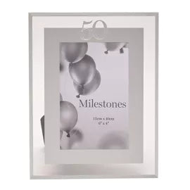 Milestones Mirror Border Frame 4" x 6" - 50