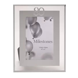 Milestones Mirror Border Frame 4" x 6" - 80