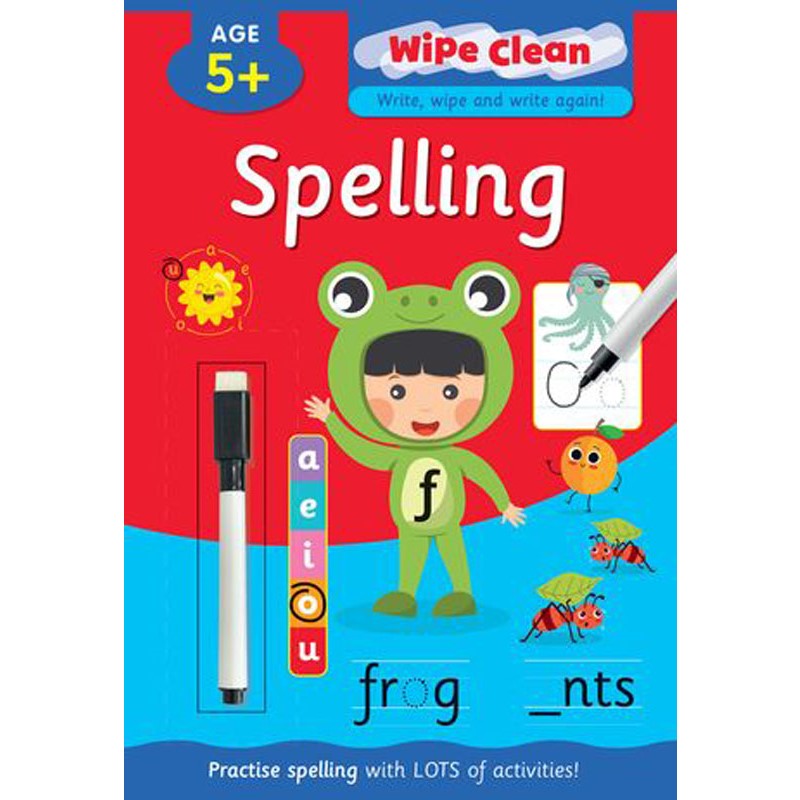 WIPE CLEAN SPELLING BOOK