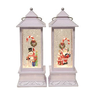 Santa Snowman Spinner 32cm 2 Asst