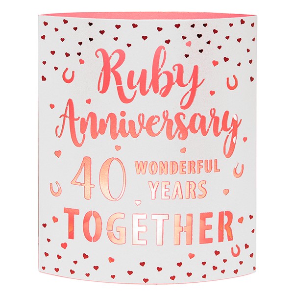 Starlight Lantern Ruby Anniversary