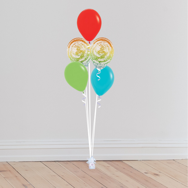 Latex 5 Balloon Bouquet