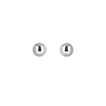 Silver 3mm ball stud earring