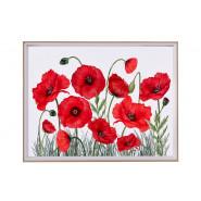 Poppy Frame Plaque