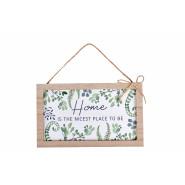 LEAF FRAMED PLAQUE