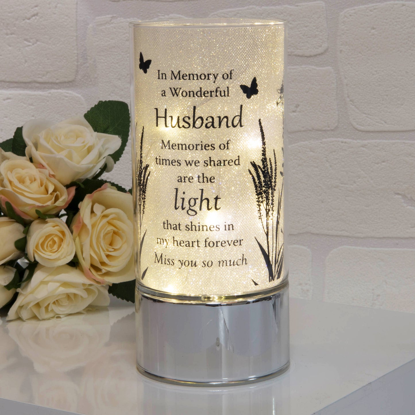 Thoughts Of You Memorial Tube Light - Husband