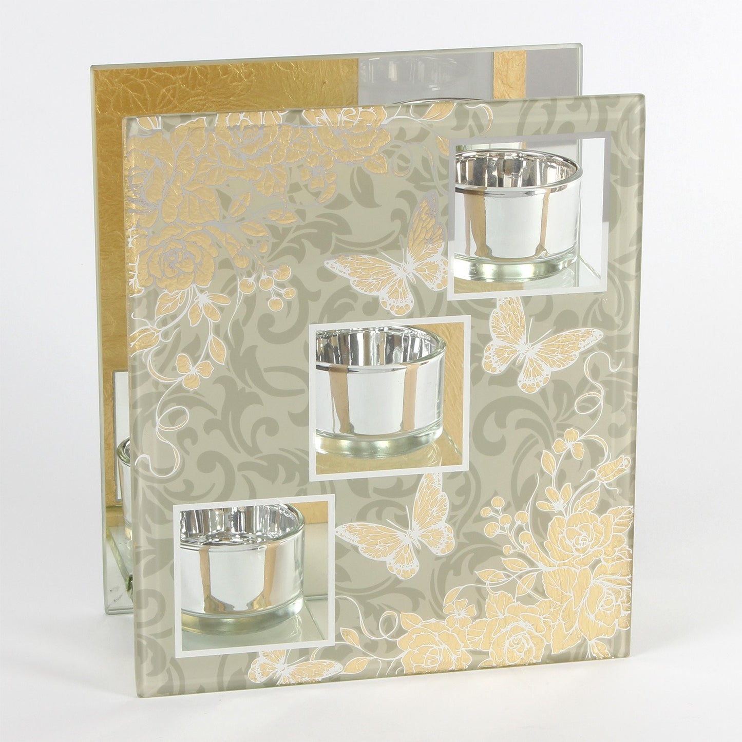 Sophia Gold Rose Collection Triple T Lite Holder