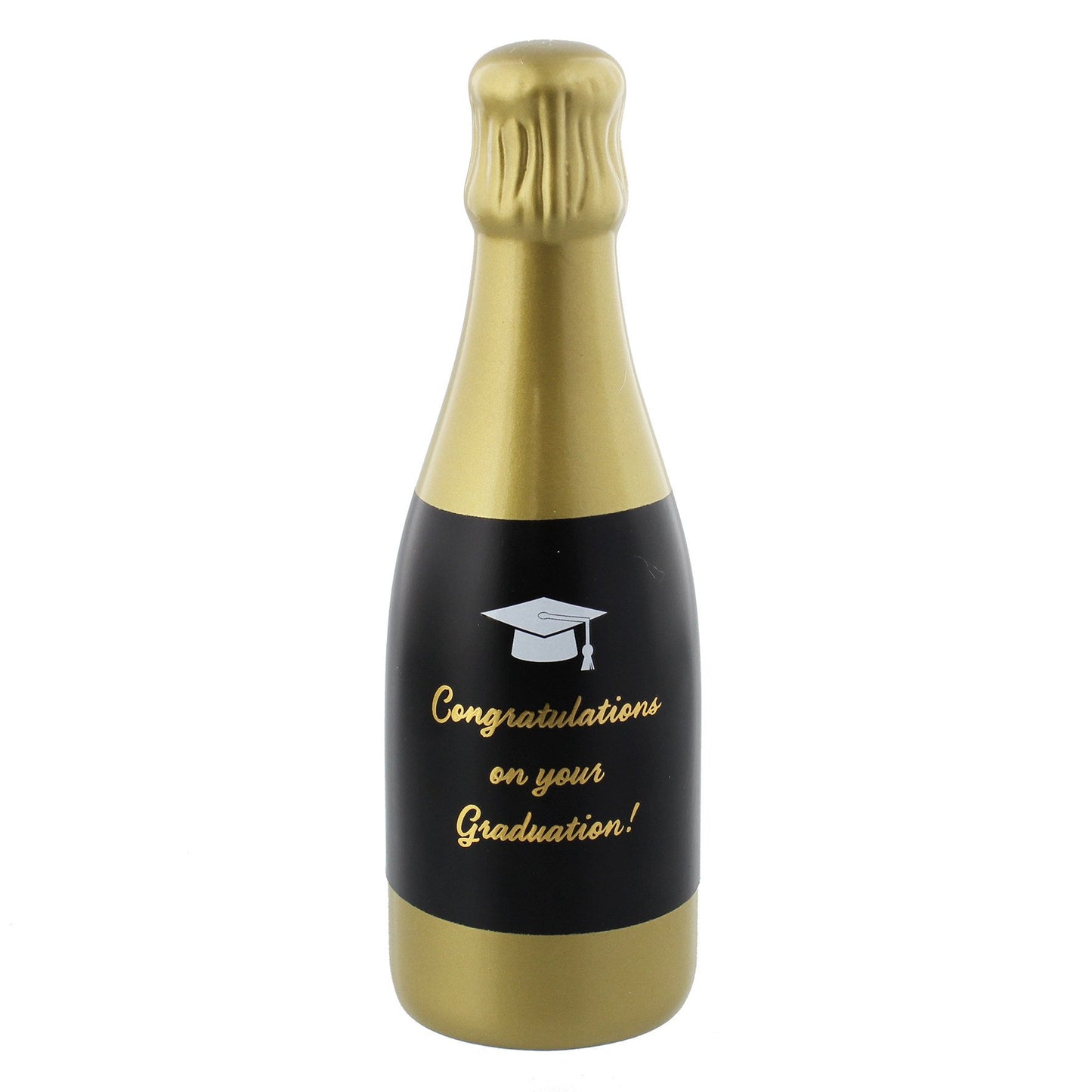 Graduation Champagne Bottle Money Box