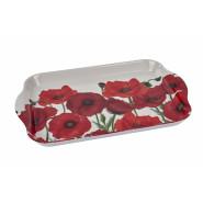 Poppy Melamine Tray