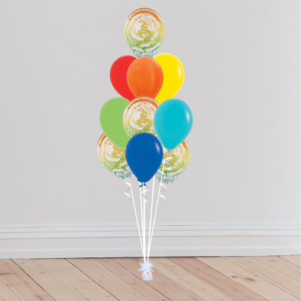 Latex 10 Balloon Bouquet