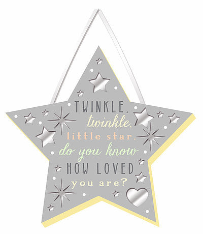Small Plaque - Twinkle, Twinkle