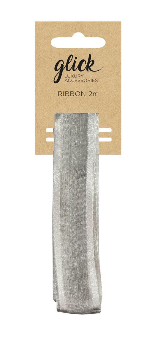 RIBBON S/EDGE SILVER