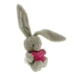 Bebunni Rabbit Medium with Heart 8" - I Love You