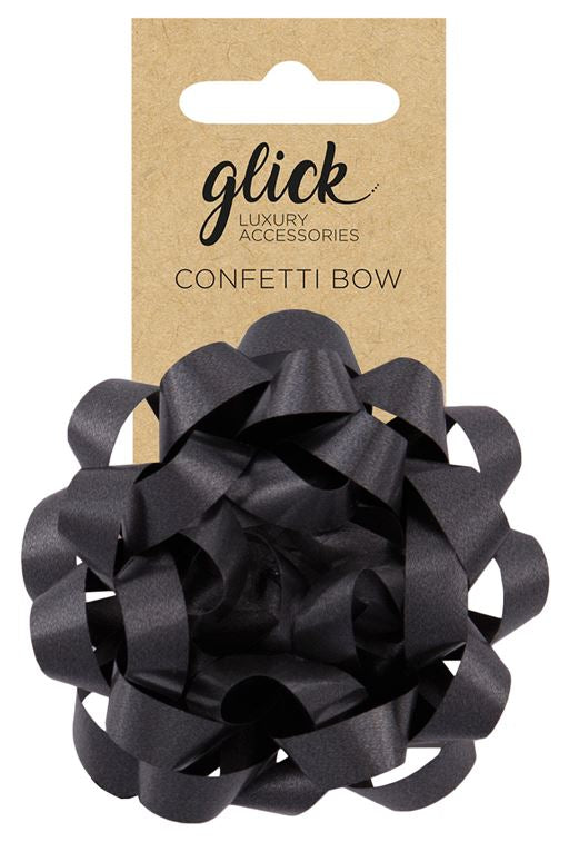 BOW CONFETTI BLACK
